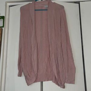 Pink cardigan